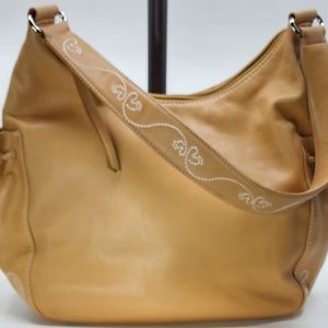 Vintage Cole Haan Leather Handbag, Pre-owned.